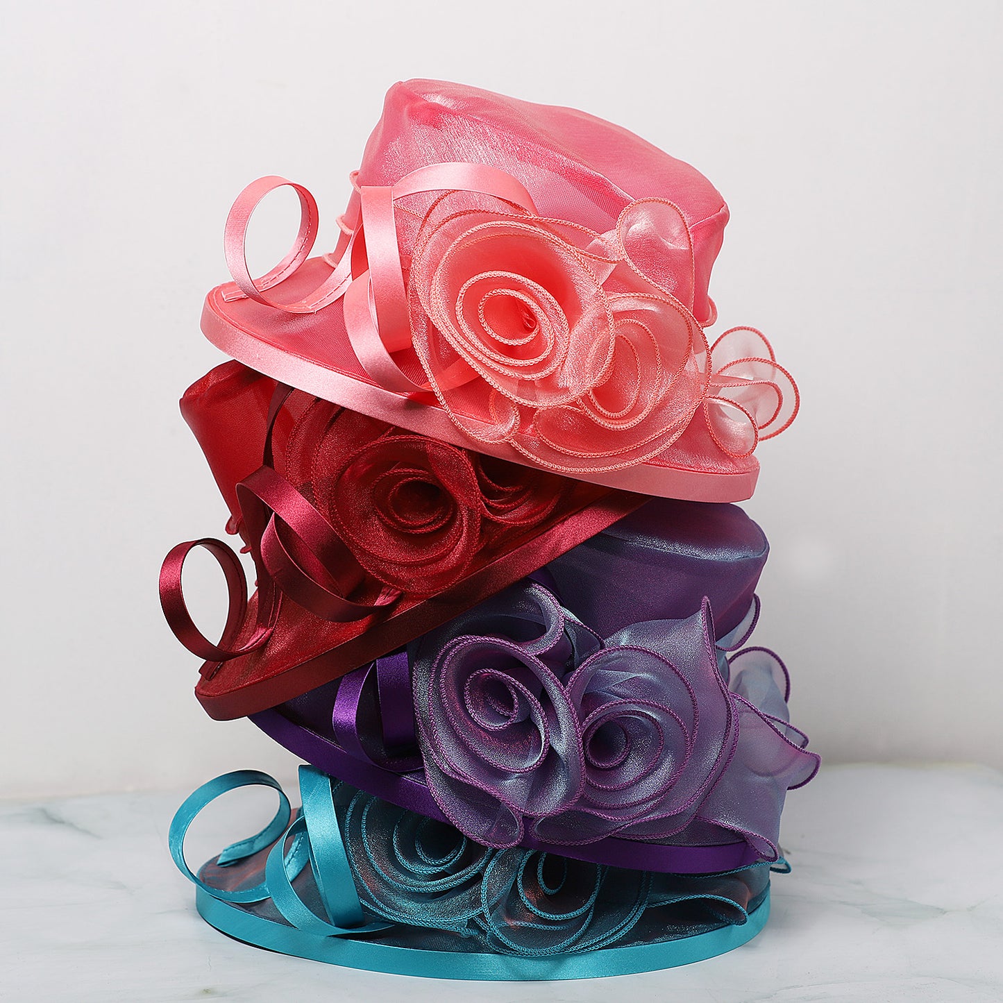 Floral Wedding Hat for Women's Tea Party Fascinators Kentucky Church Derby Hats…