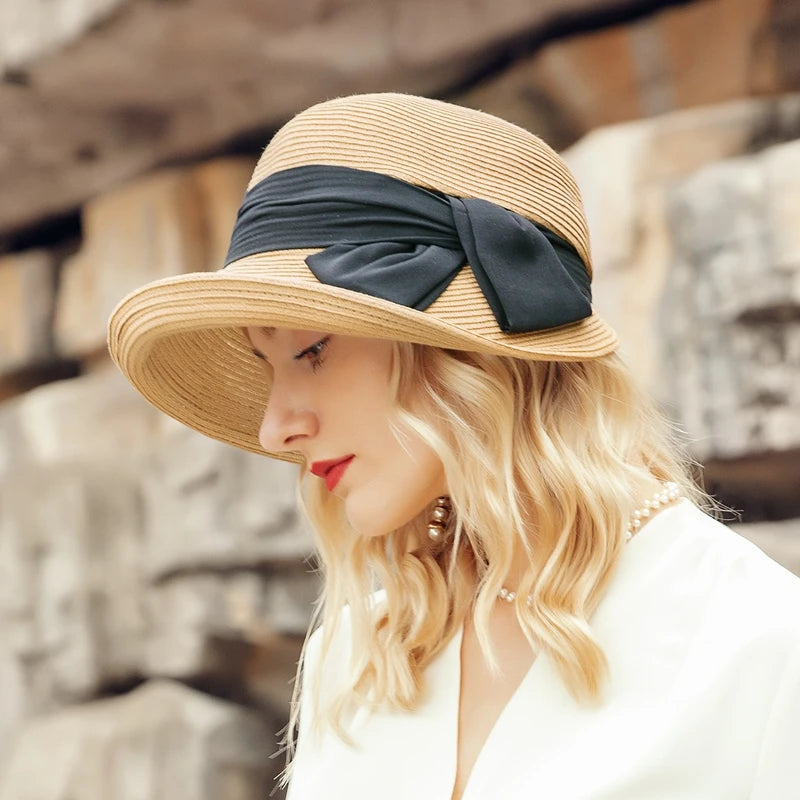 E 7232 Beach Sun Hat Straw Hat