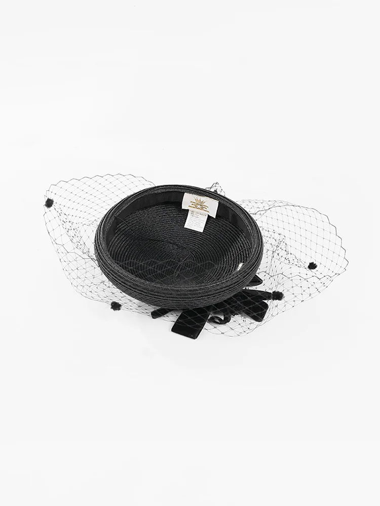 EE 2227 Tulle Kentucky Derby Hat /Headwear Elegant Hats/ Wedding/ Veil /Evening Headpiece/ Special Occasion / Party /Women