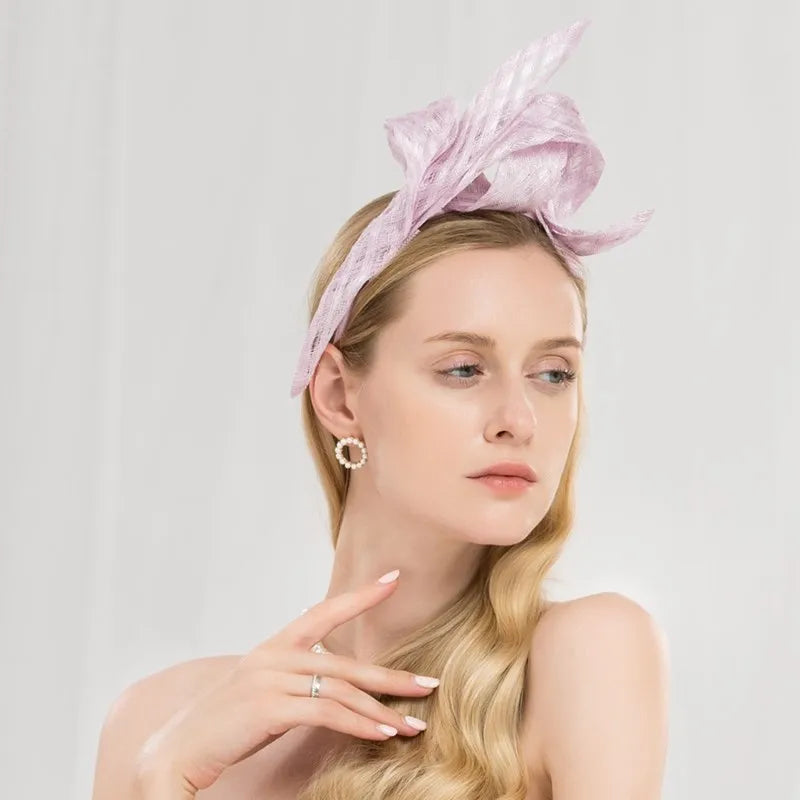 EE 2270 thin with a hair band type sweet flowers plaid hat female jockey club hat in Europe and America