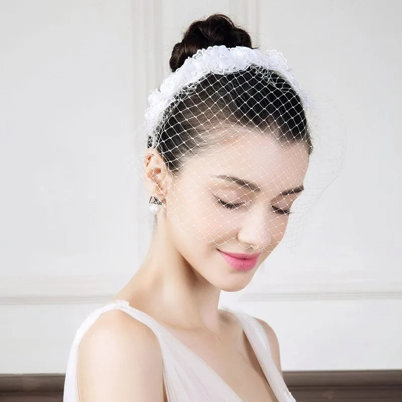EE 2358 summer new gauze retro elegant female summer hat