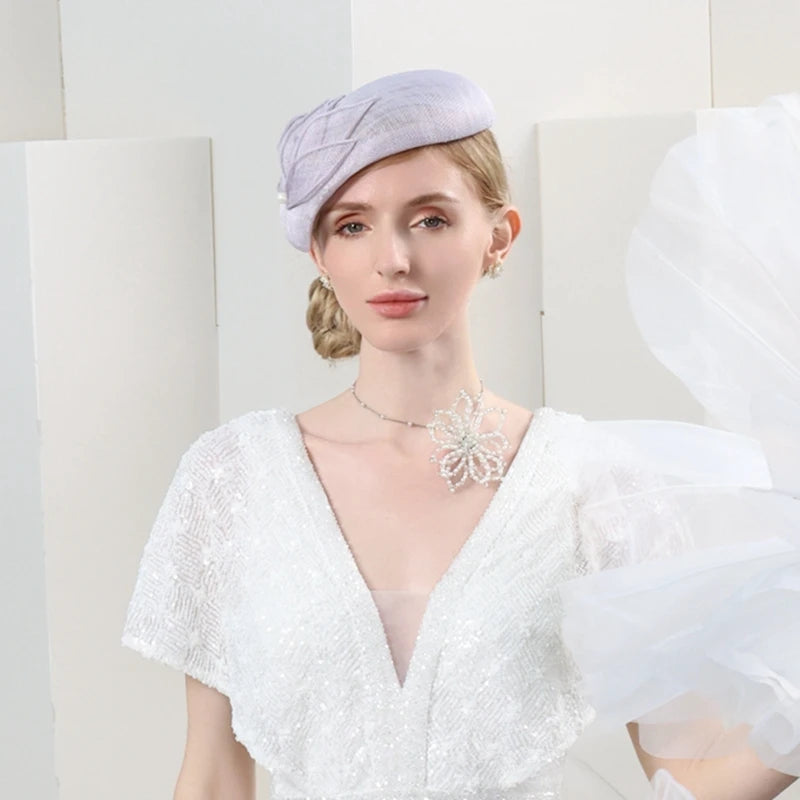 EE 2369 the new spring and summer of 2023 the joker beret homburg female elegant breathable thin model