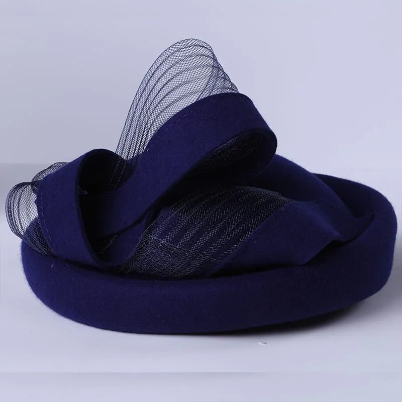 EE 3119 new winter wool beret qiu dong joker hat woman felt trilby restoring ancient ways of England