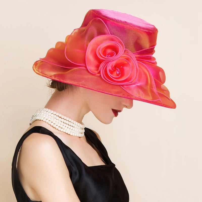 EE 4013 Hats with Floral Casual