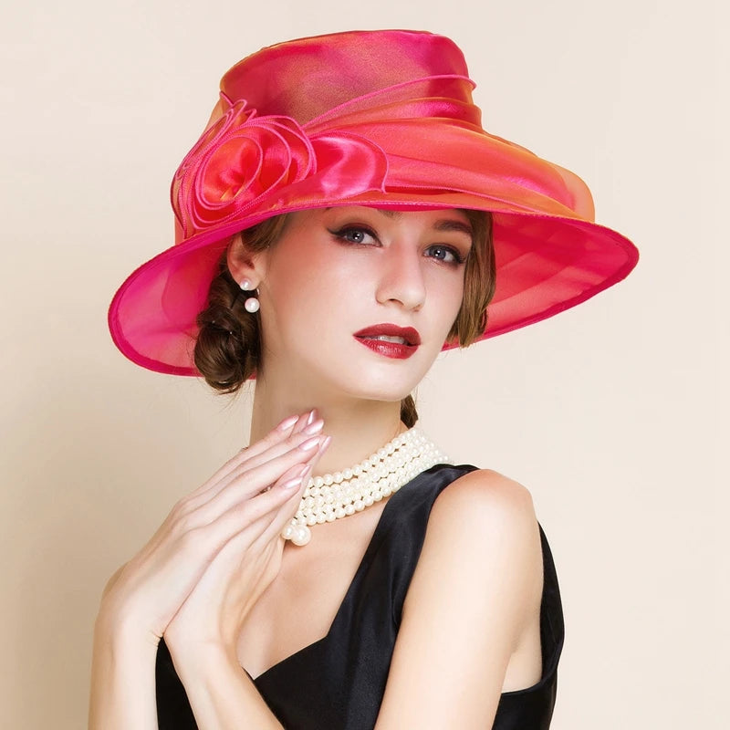EE 4013 Hats with Floral Casual