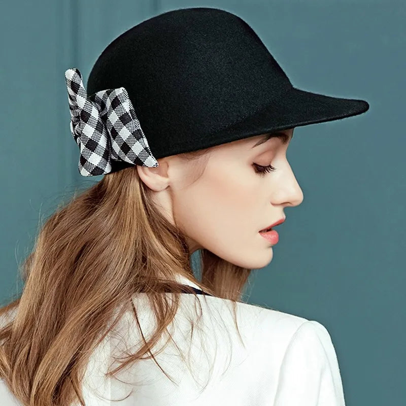 EE 5045 autumn and winter new woolen baseball cap Korean version of casual hip hop hat warm hat woman