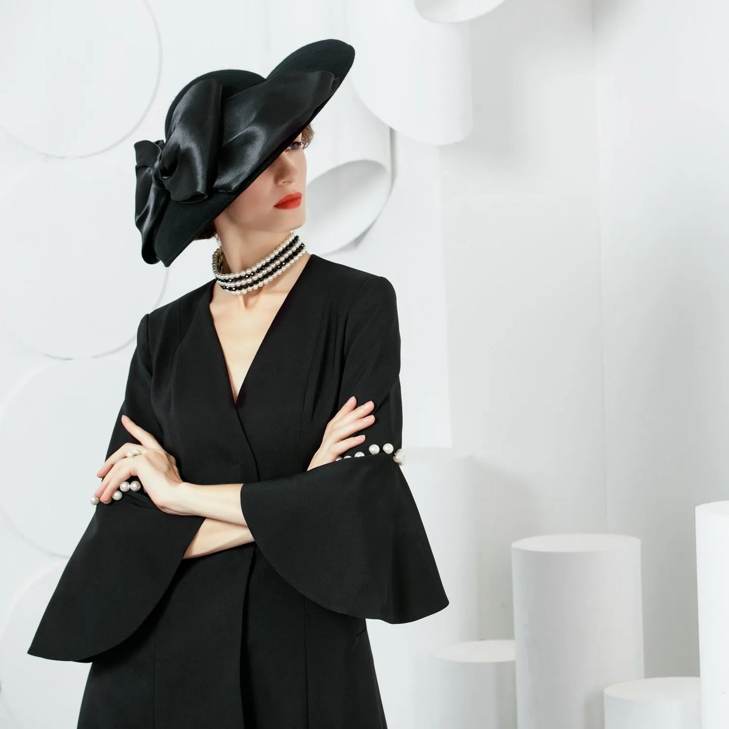 EE 5107 autumn and winter new British retro wool top hat Korean version of hipster casual all-match ball hat girl