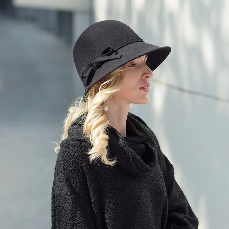 EE 5128 new winter han edition hat British female retro fashion hat