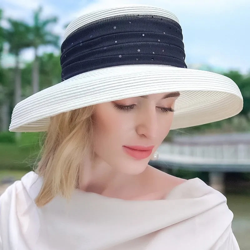 EE 7030 Summer New British Retro Versatile Sun Protection, UV Protection, Sun Visor Hat, Children's Summer