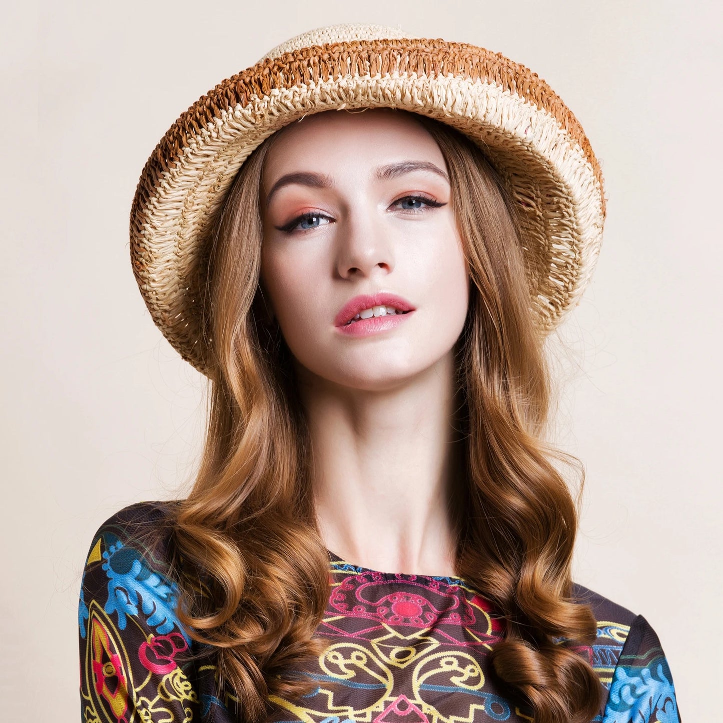 EE 7107 Summer/Romantic/delicate/Stylish/Casual Hat/Fascinator/Sun Protection/Sunbonnet/Straw Hat