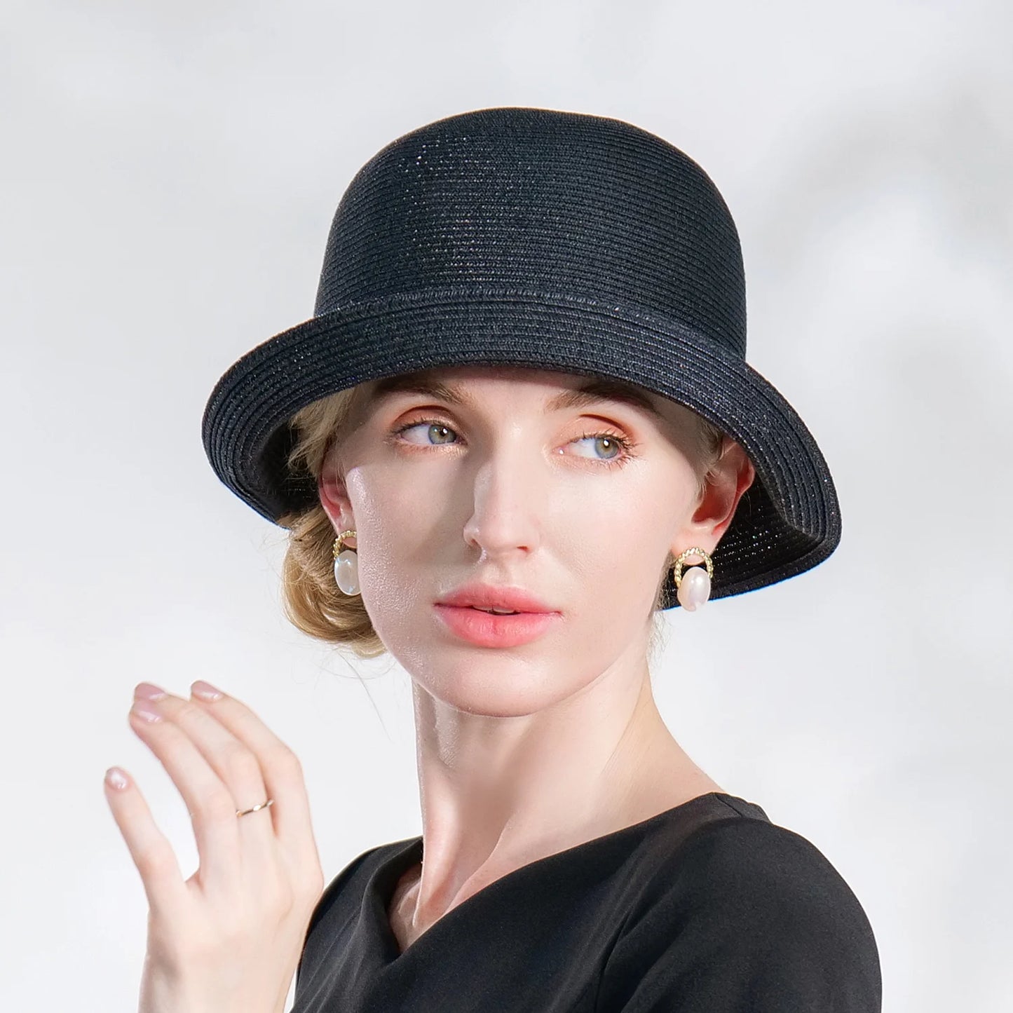 EE 7153 Summer/Packable/Original Design/Stylish/minimalist/Fascinator Hat/Fascinator/Sun Protection/Sunbonnet/Polyester Hats