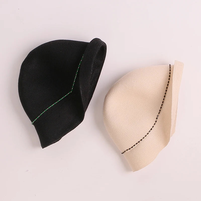 EE 7153 Summer/Packable/Original Design/Stylish/minimalist/Fascinator Hat/Fascinator/Sun Protection/Sunbonnet/Polyester Hats