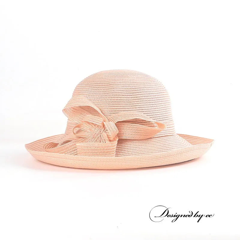 EE 7220 Summer New Foldable Korean Edition Versatile Beach Straw Hat Sunshade Hat Women's Summer
