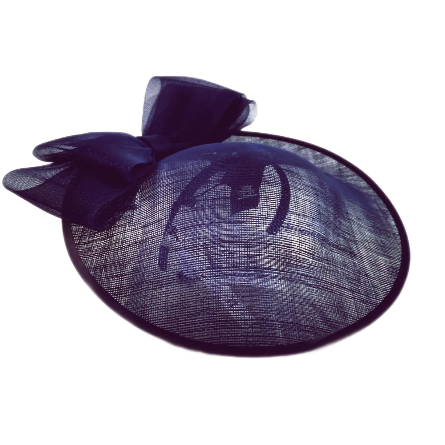 FADVES Women's Vintage Sinamay Fascinator Elegant Royal Wedding Derby Cocktail Tea Party Hat