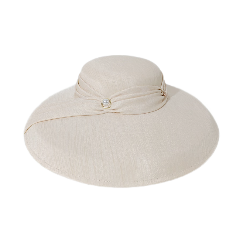 FADVES Derby Hats for Women Large Brim Fascinators Tea Party Hats Wide Brim Fascinator Wedding Cocktail Feathers 1018