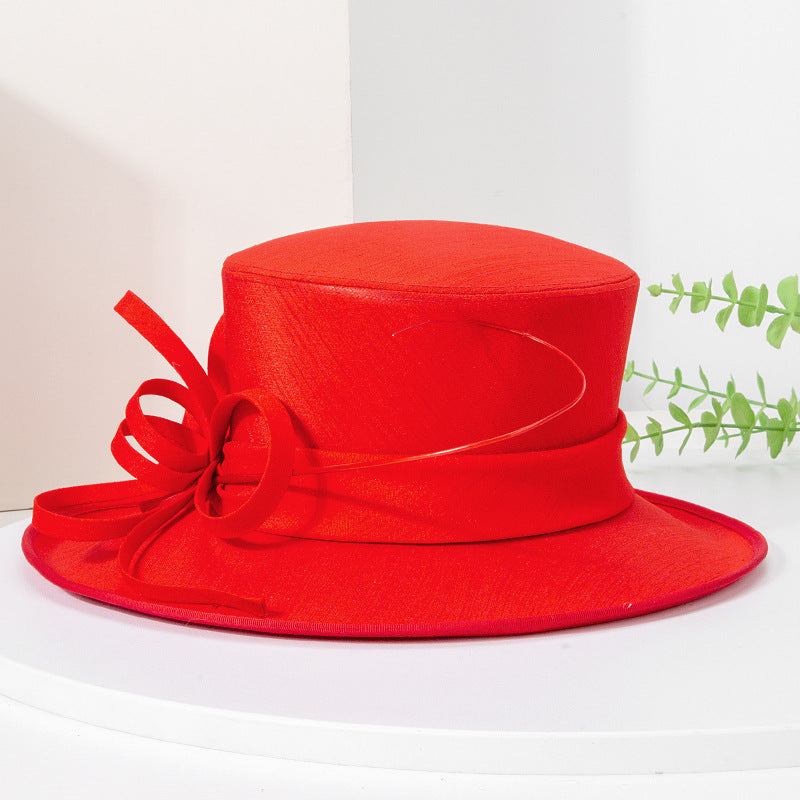 Women Kentucky Derby Dress Church Hat Wedding Tea Party Cloche Bucket Hats