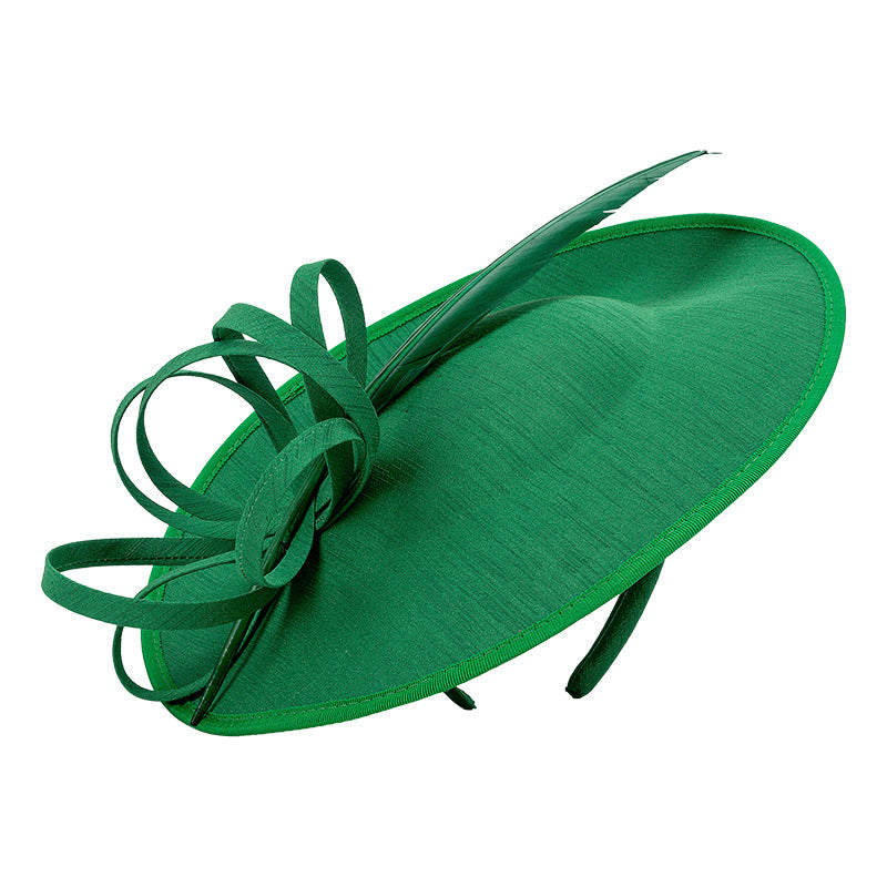 Women's Fascinator Hat 1920s Vintage Style Kentucky Derby Saucer Hats Cocktail Tea Party Headwear for Women Girls with Headband