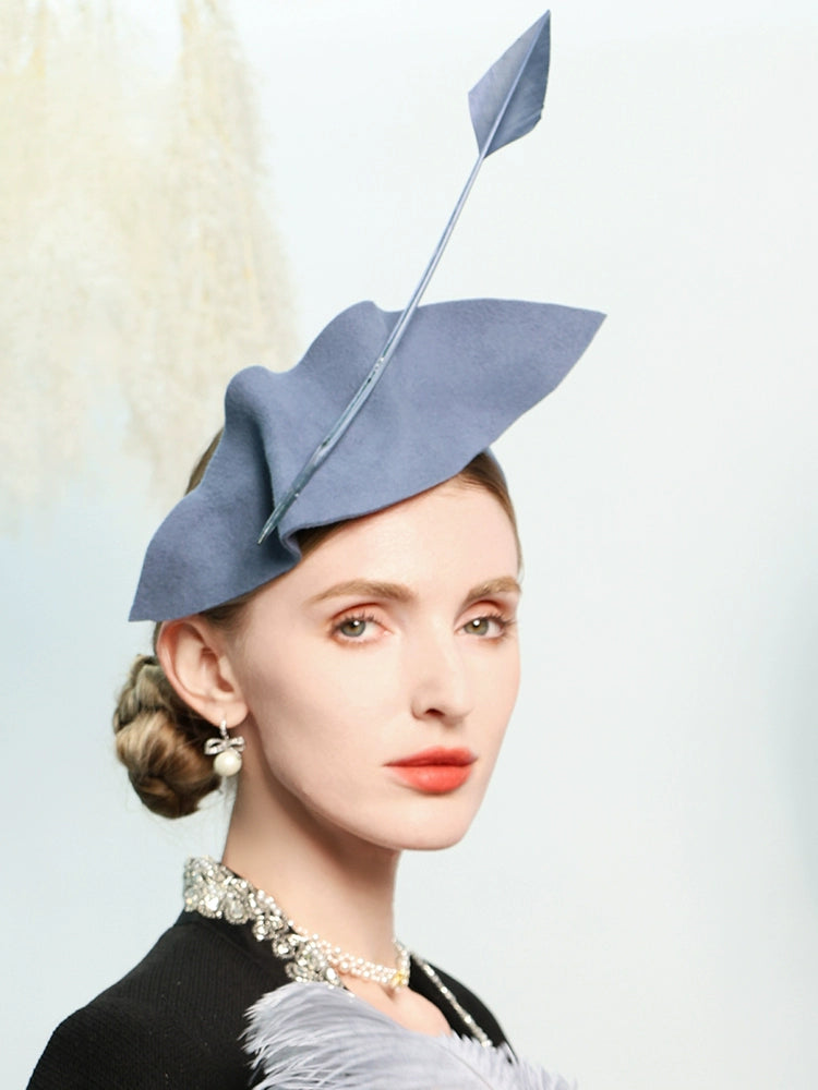 FADVES Fascinators Hat for Women Tea Party Headband Mini Top Hats 3067