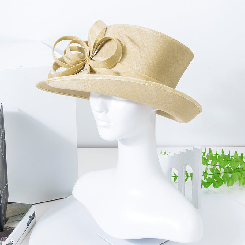 Wide Brim Church Hats Kentucky Derby Hat Wedding for Tea Party Cocktail