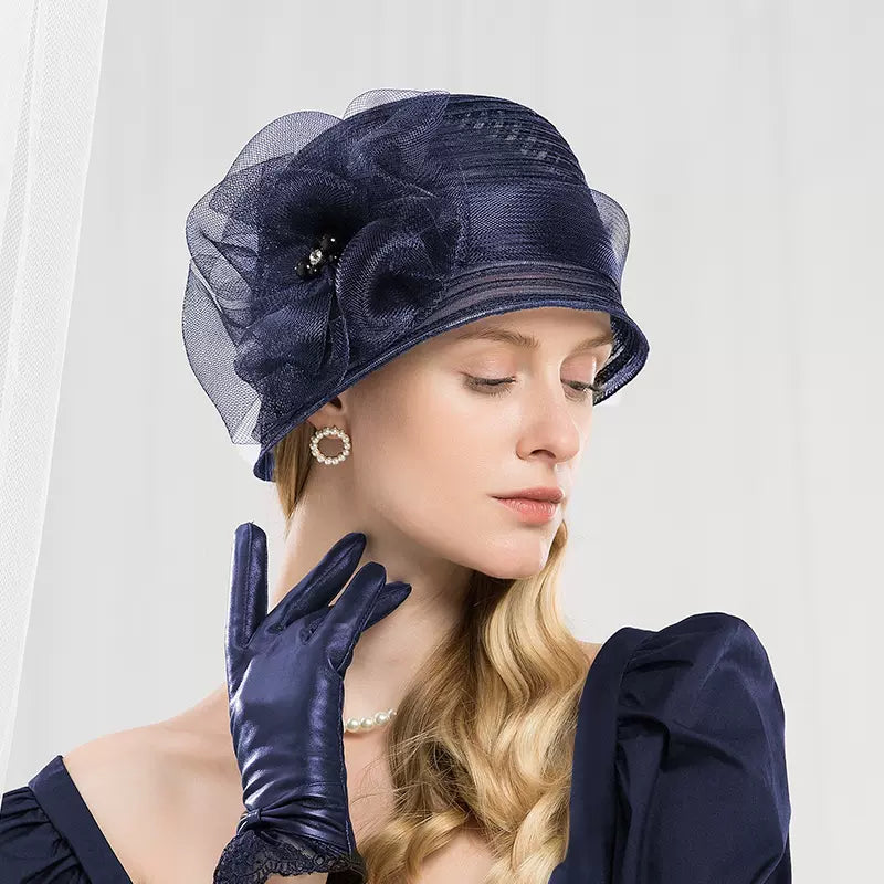 FADVES Floral Church Derby Fascinators Bridal Tea Party Wedding Formal Hat