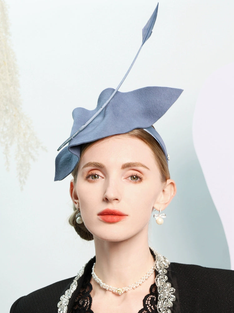 FADVES Fascinators Hat for Women Tea Party Headband Mini Top Hats 3067