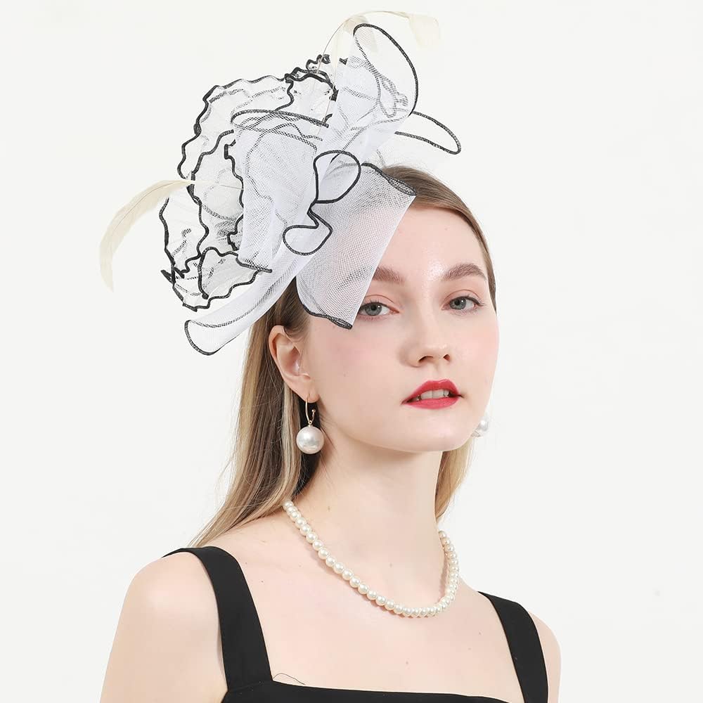 Womens Organza Church Derby British Fascinator Kentucky Hats for Women