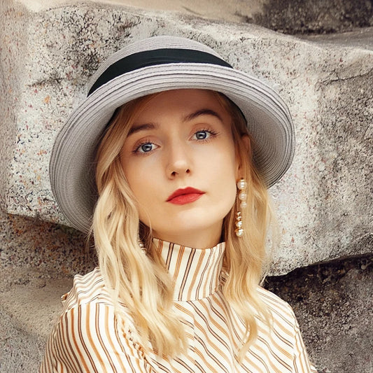E 7232 Beach Sun Hat  Straw Hat