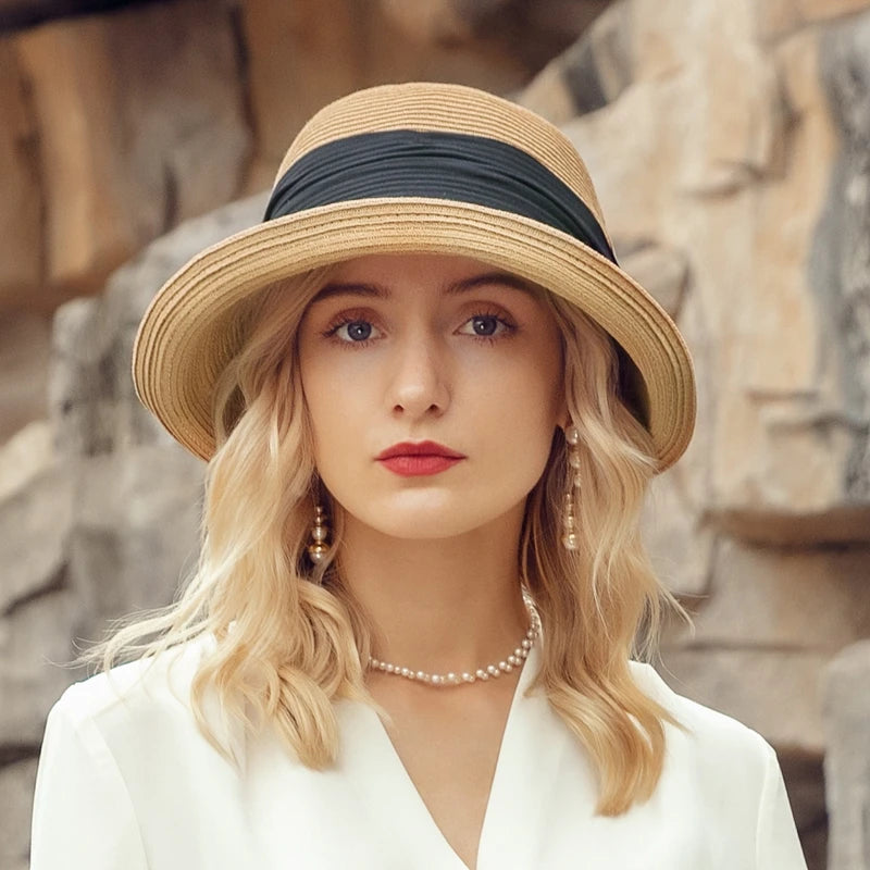 E 7232 Beach Sun Hat  Straw Hat