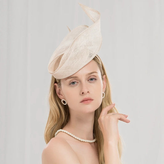 EE 2208 Spring and Summer/Original Design/Sinamay/Elegant/Party/Special Occasion/Evening Headpiece/Tulle Fabric Hats Headpiece