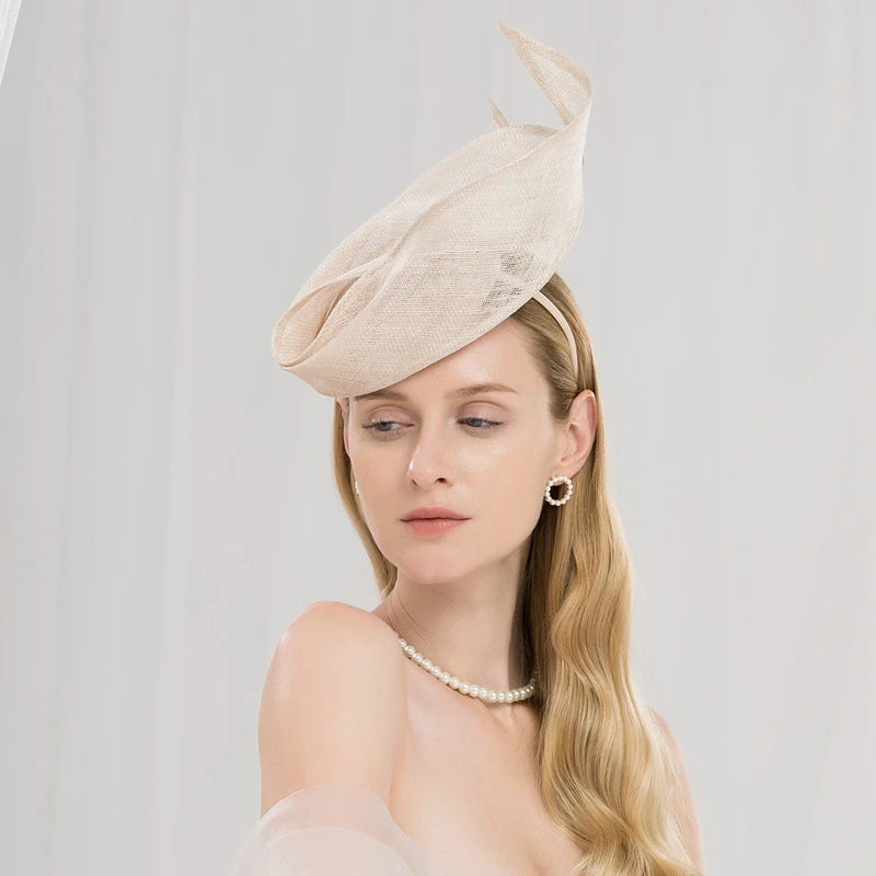 EE 2208 Spring and Summer/Original Design/Sinamay/Elegant/Party/Special Occasion/Evening Headpiece/Tulle Fabric Hats Headpiece
