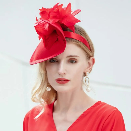 EE 2250 summer new aristocratic temperament English no eaves adjustable female summer  hat brim joker hat