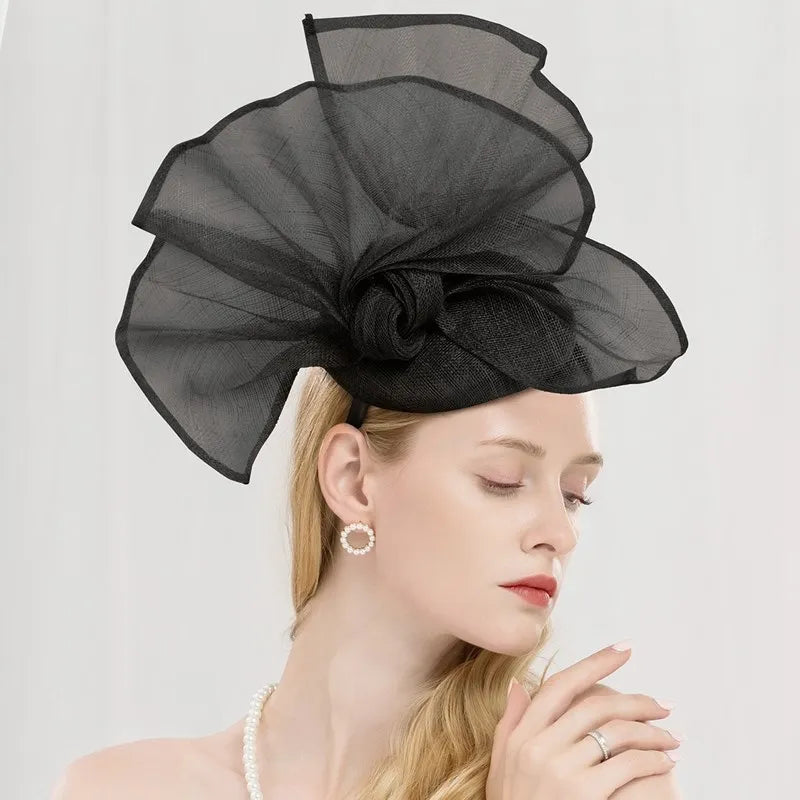 EE 2255 original British design yarn homburg European and American socialite wind Derby hat