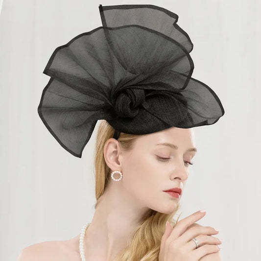 EE 2255 original British design yarn homburg European and American socialite wind Derby hat