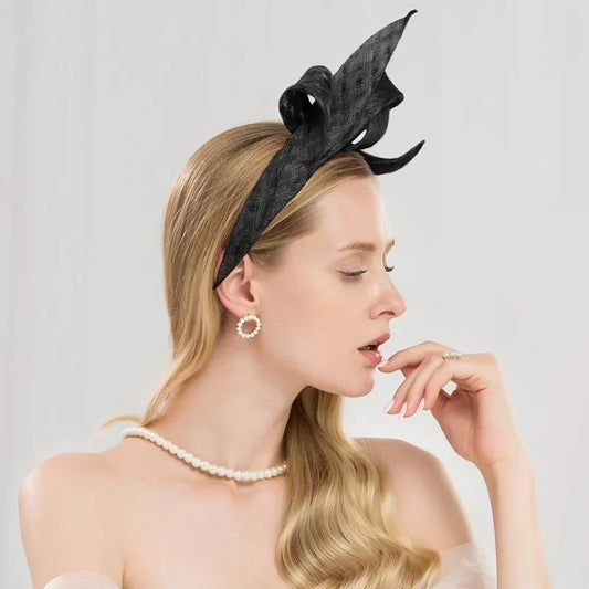 EE 2270  thin with a hair band type sweet flowers plaid hat female jockey club hat in Europe and America