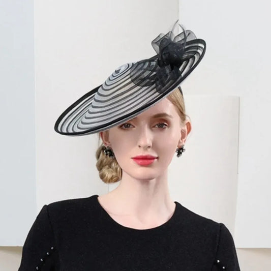 EE 2301 the new spring/summer 2023 elegant aristocratic wind restoring ancient ways hat joker banquet hair hoop hat girl
