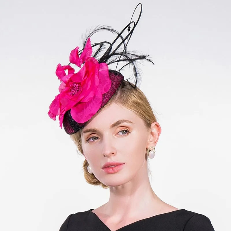 EE 2305 yarn summer new  Europe type restoring ancient ways of yarn little hat shading sun hat female summer party