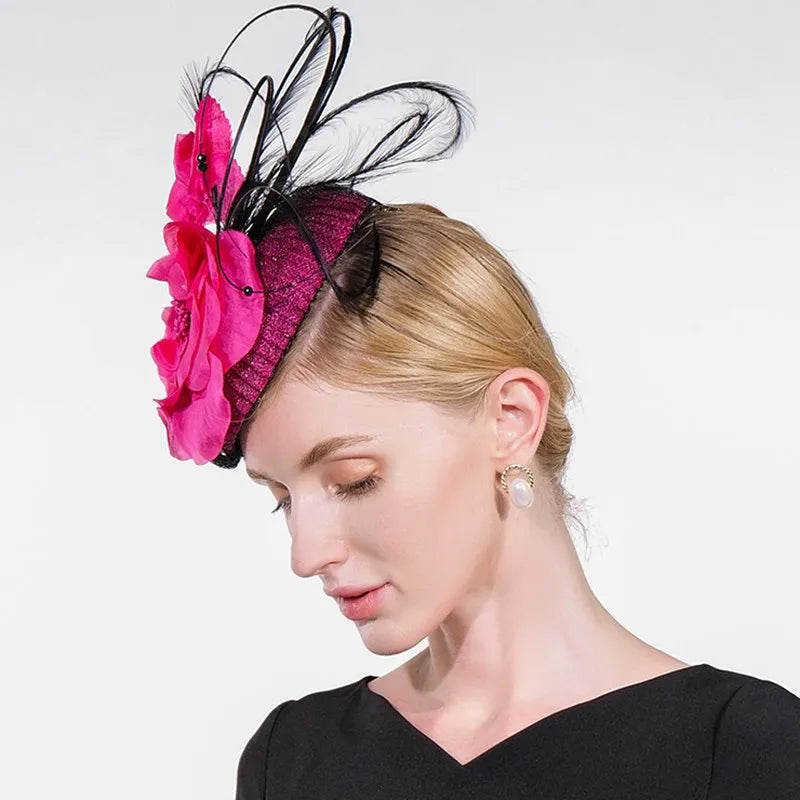 EE 2305 yarn summer new  Europe type restoring ancient ways of yarn little hat shading sun hat female summer party