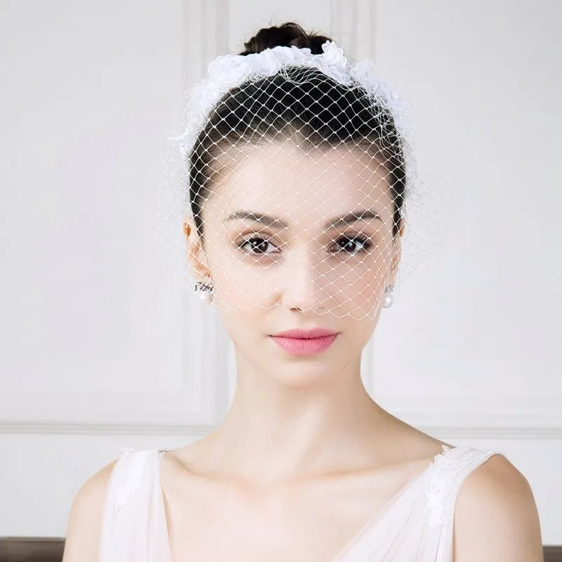  EE 2358  summer new gauze retro elegant female summer hat