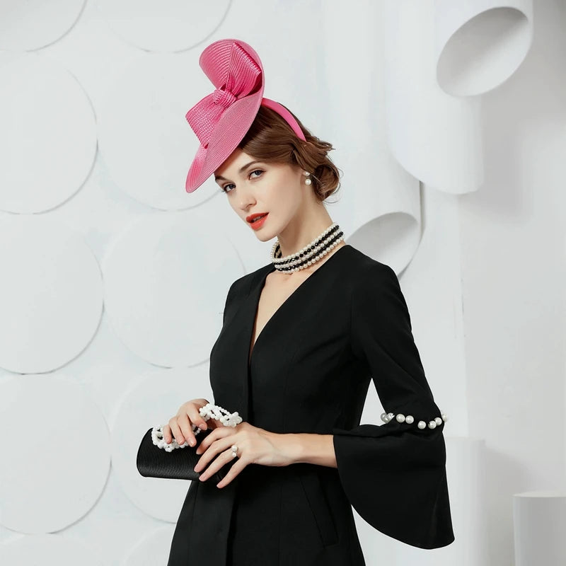 EE 2363 Spring and Summer/Original Design/Bowknot/Elegant/Formal/Special Occasion/Evening Headpiece/Polyester Hats