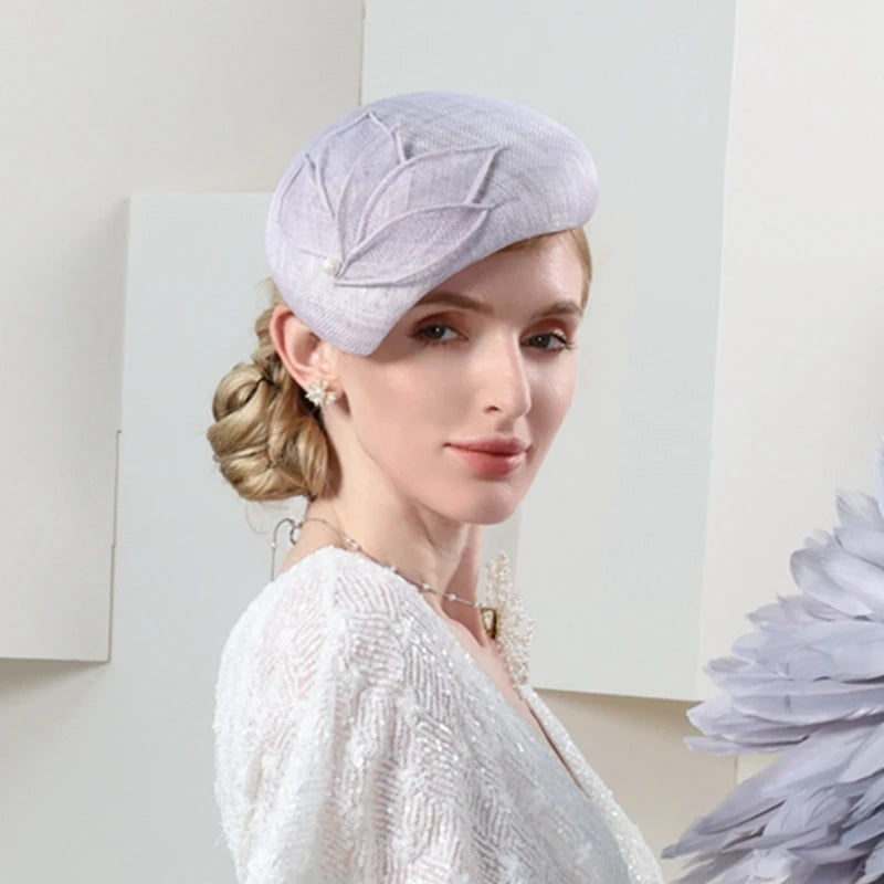 EE 2369 the new spring and summer of 2023 the joker beret homburg female elegant breathable thin model