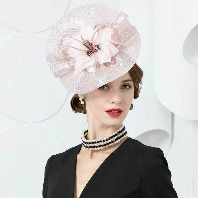 EE 2387 the new  yarn homburg elegant joker British women dress party hat