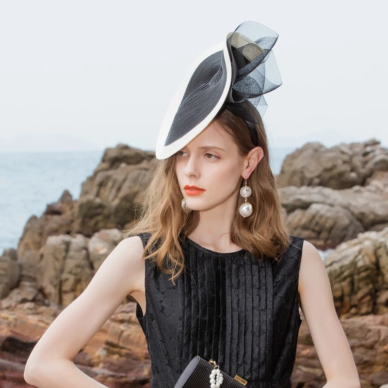 EE 2396 Spring and Summer/Original Design/Tulle/Fascinators Flowers/Elegant/Special Occasion/Congratulations/Polyester Hats