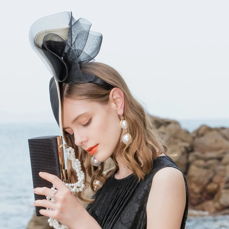 EE 2396 Spring and Summer/Original Design/Tulle/Fascinators Flowers/Elegant/Special Occasion/Congratulations/Polyester Hats