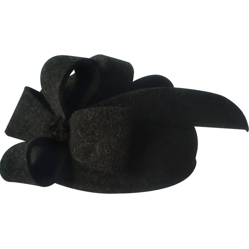 EE 3033 100% Australian Wool Felt / Formal Caps /Headpiece Classical Feminine Style /Dress Fedoras/Vintage /Special Occasion