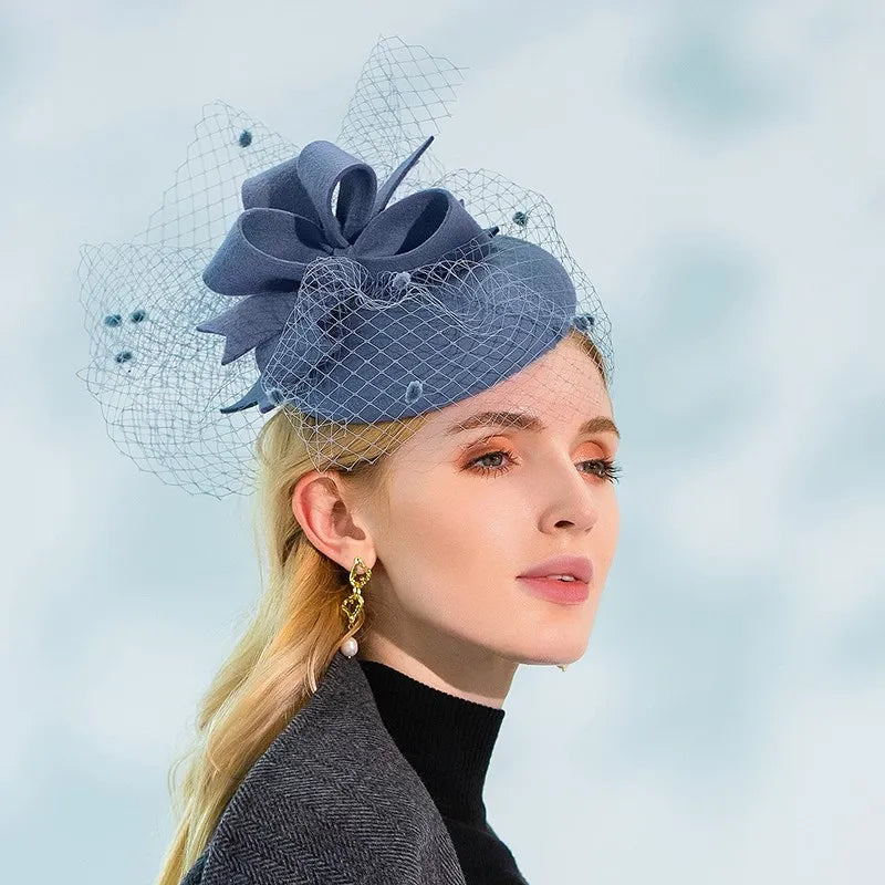 EE 3062 winter new British female in Europe and the party hat little hat