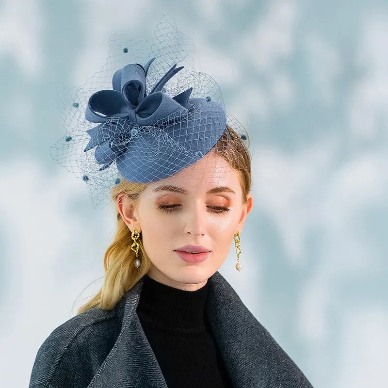 EE 3062 winter new British female in Europe and the party hat little hat