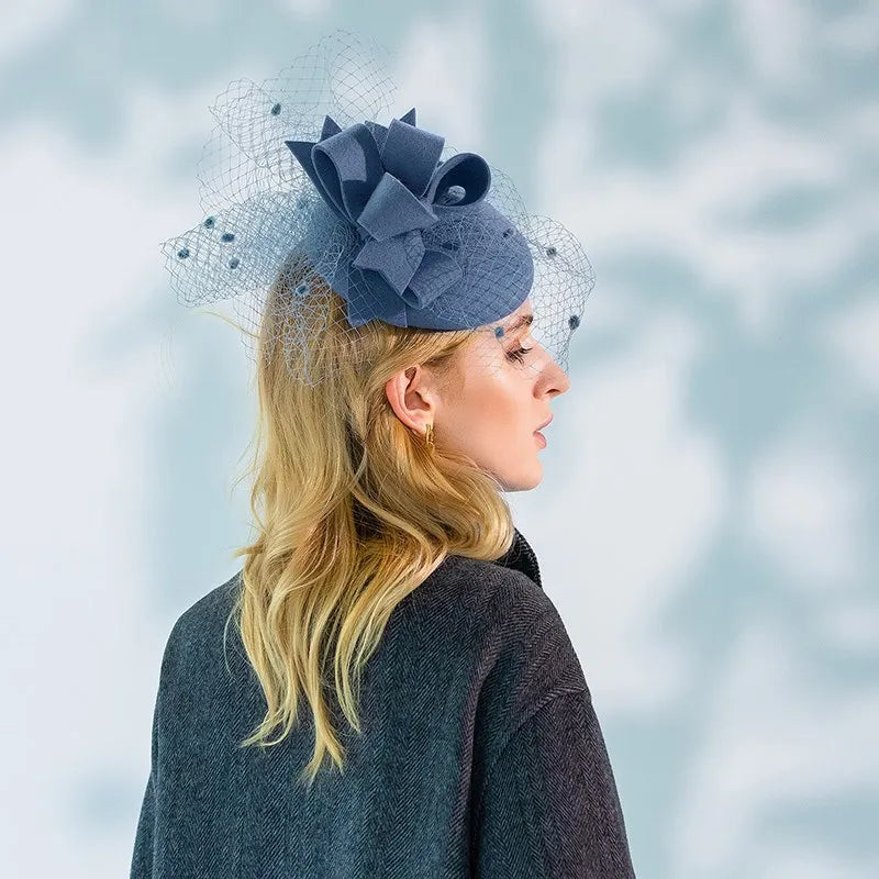EE 3062 winter new British female in Europe and the party hat little hat