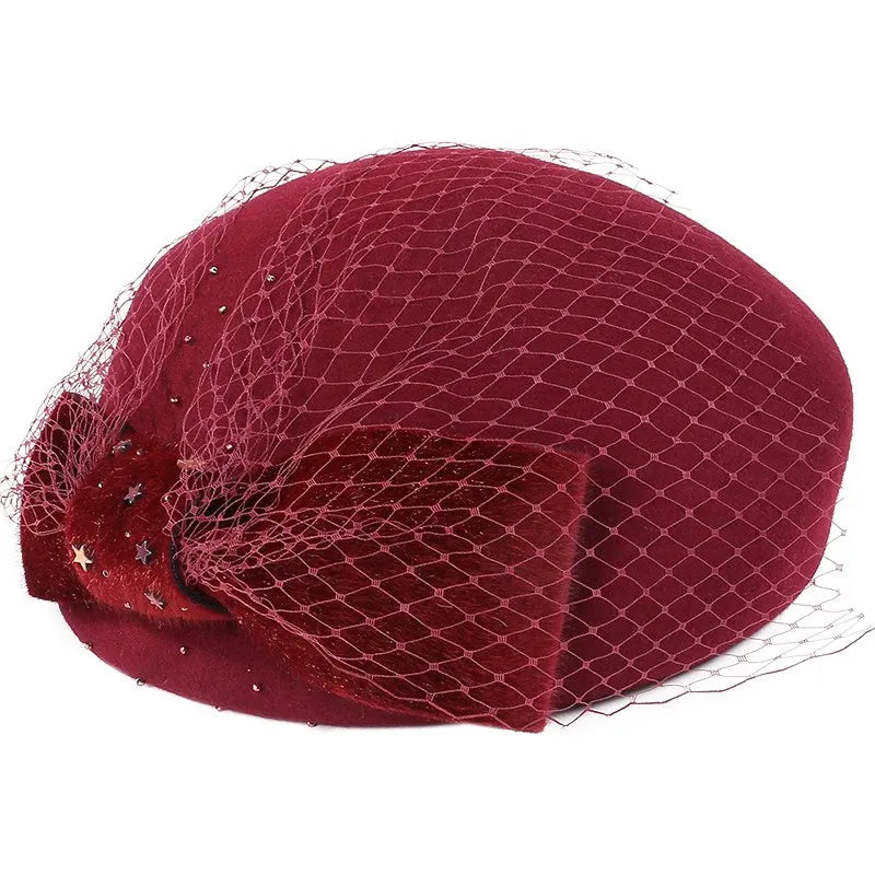 EE 3075 a party hat new winter wool hat travel contracted joker ladies hat ladies