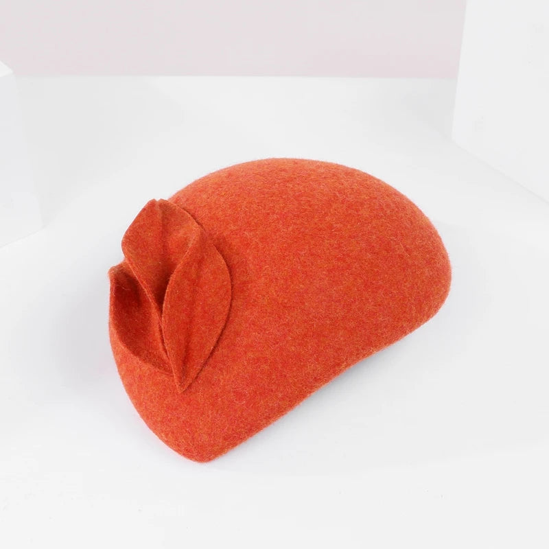 EE 3101 winter 100% wool/pink/hat/elegant tea party/pillbox hats/Kentucky Derby hats