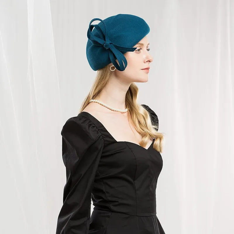 EE 3105  autumn/winter style restoring ancient ways British ms beret joker winter leisure shopping wool woolen cloth cap